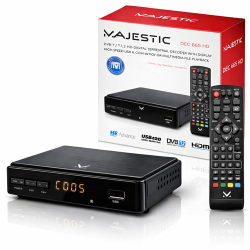 Majestic dec665hd decoder - dec665hd,