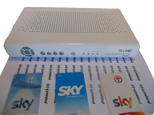 Decoder sky bianco - decoder, hd