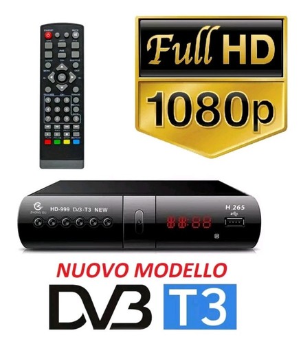 Digitale terrestre dvb - terrestre, dvb-t3