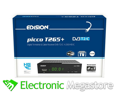 Decoder edision picco t265 - decoder,